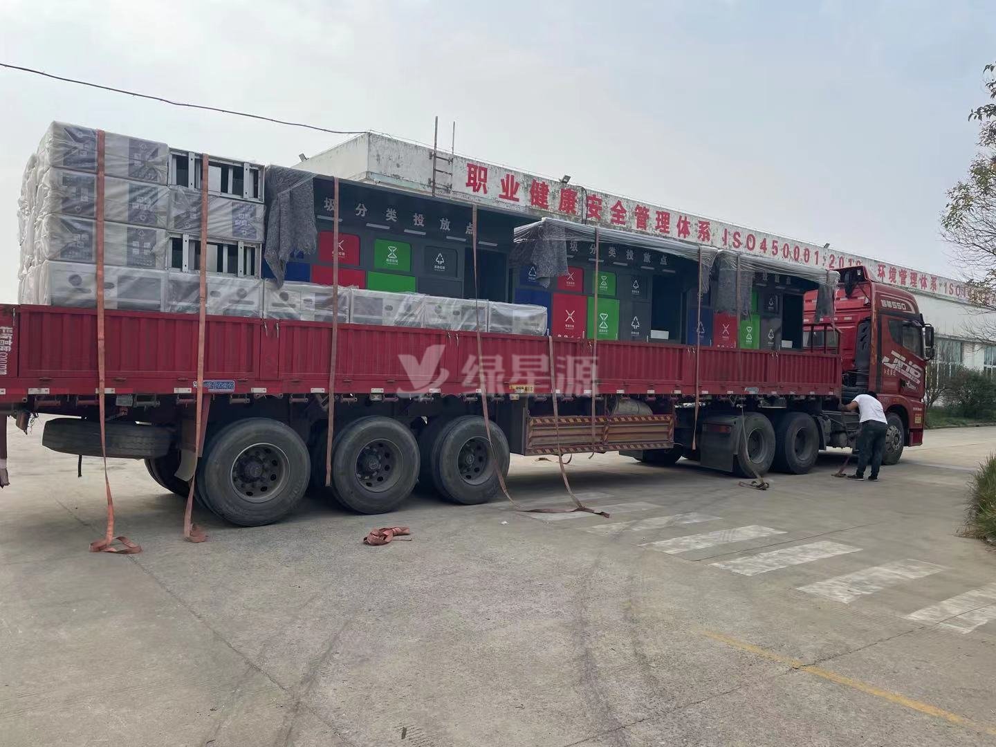 安徽智能垃圾房發貨配（pèi）圖一